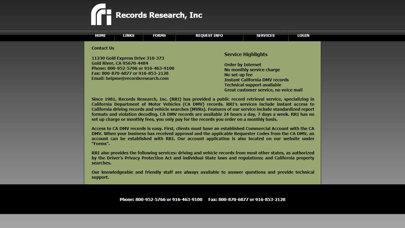 Records Research, Inc